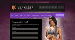 Desktop Screenshot of lisakinder.com